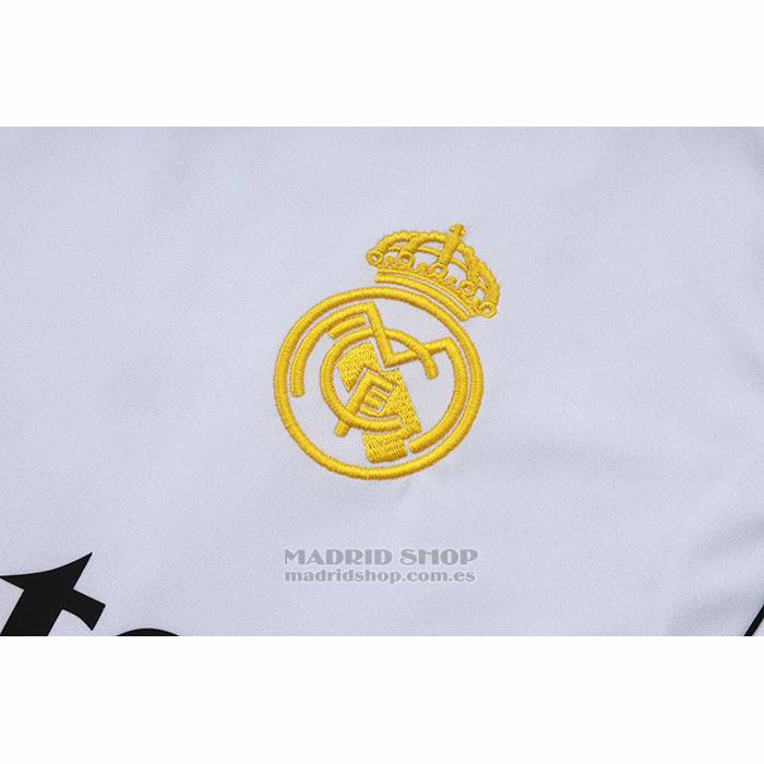 Chandal del Real Madrid Manga Corta 2025-2026 Blanco - Pantalon Corto